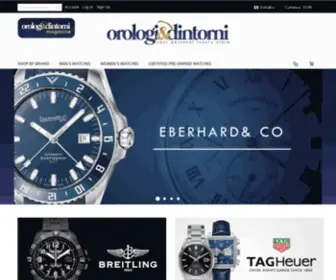 Orologiedintorni.com(Luxury watches) Screenshot