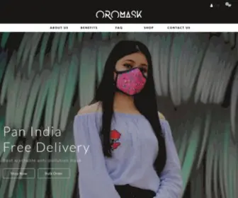 Oromask.com(Oromask) Screenshot