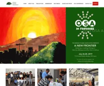 Oromostudies.org(Oromo Studies Association) Screenshot