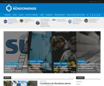 Orondoniense.com.br(Herald Home %) Screenshot
