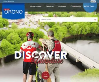Orono.org(Orono, ME) Screenshot