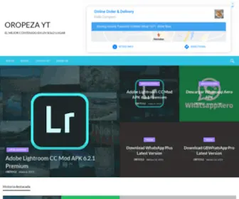 Oropezayt.com(OROPEZA YT) Screenshot