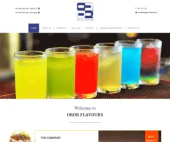 Ororflavours.in(OROR Flavours) Screenshot