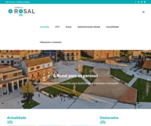 Orosal.es(Concello O Rosal) Screenshot