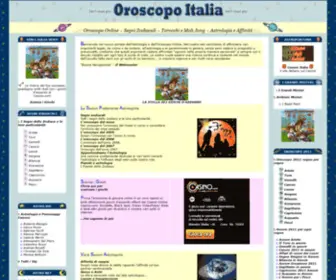 Oroscopo-Italia.com(Oroscopo Italia) Screenshot