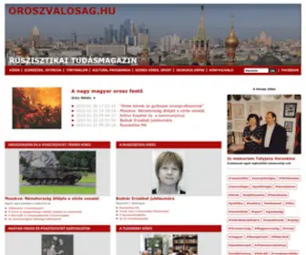 Oroszvilag.hu(Oroszvilág) Screenshot