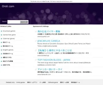 Oroti.com(oroti) Screenshot