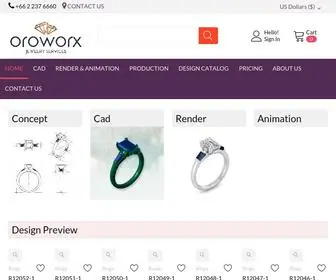 Oroworx.com(Jewelry Services) Screenshot