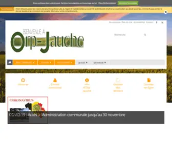 ORP-Jauche.be(Site de orpjauche) Screenshot