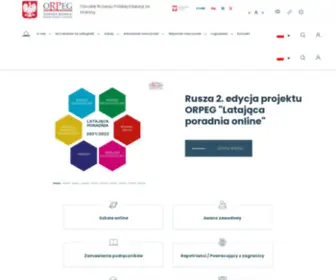 Orpeg.pl(Strona główna) Screenshot
