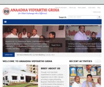 Orphanage1919.org(Anaadha Vidyarthi Griha (An Oldest Orphanage with a Difference)) Screenshot