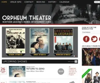 Orpheumpresents.com(Orpheum) Screenshot