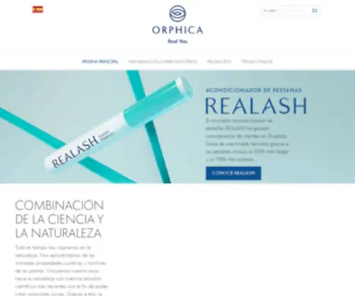 Orphica.es(Cosméticos) Screenshot