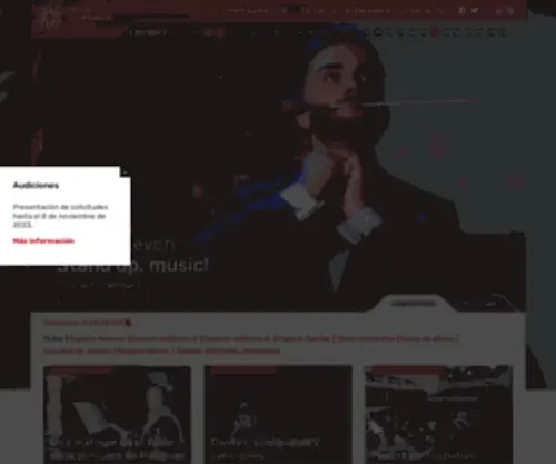Orquestaciudadgranada.es(Orquestaciudadgranada) Screenshot