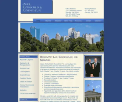 Orratl.com(Atlanta Bankruptcy Attorneys) Screenshot