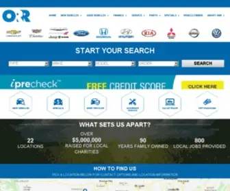 Orrauto.com(Orr Auto Group) Screenshot