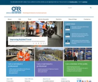 ORR.gov.uk(The Office of Rail and Road (ORR)) Screenshot
