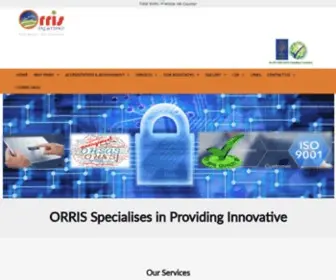 Orrissolutions.com(Orris Solutions) Screenshot