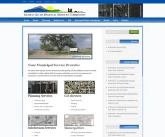 ORRSC.com(Oldman River Regional Services Commission ) Screenshot