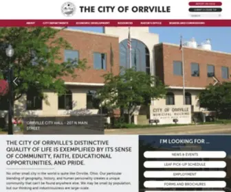 Orrville.com(City of Orrville) Screenshot