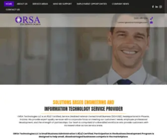 Orsa.co(ORSA Technologies) Screenshot