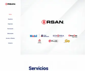Orsan.com.mx(Somos lo que te mueve) Screenshot