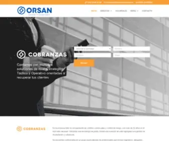 Orsancobranzas.cl(Orsan Cobranzas) Screenshot