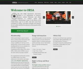 Orsaonline.org(ORSA) Screenshot