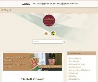Orszaggyulesiorseg.hu(Országgyűlési Őrség) Screenshot