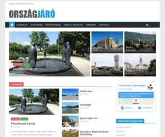 Orszagjaro.net(Magyarország turisztikai látnivalói) Screenshot