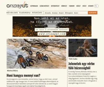 Orszagut.com(Országút) Screenshot