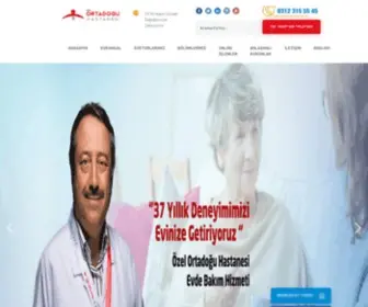 Ortadoguhastaneleri.com.tr(Özel Ortadoğu Hastaneleri) Screenshot