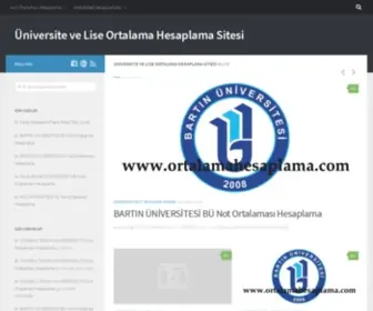 Ortalamahesaplama.com(Üniversite) Screenshot