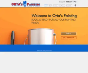 Ortaspainting.com(Orta’s Painting) Screenshot