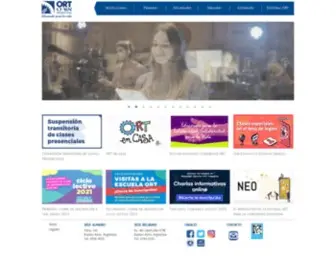 ORT.edu.ar(ORT Argentina) Screenshot