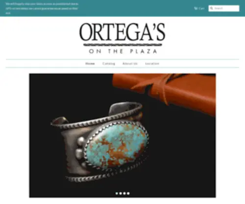 Ortegasontheplaza.com(Ortega's on the Plaza) Screenshot