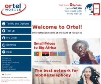 Ortelmobile.ch(Ortel Mobile) Screenshot