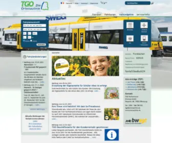 Ortenaulinie.de(Die Tarifverbund Ortenau GmbH (TGO)) Screenshot