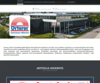 Orterer.de(Getränkemärkte) Screenshot