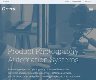 Ortery.com(Automated Product Photography Solutions for still) Screenshot