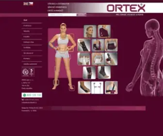 Ortexzlin.cz(Ortéza) Screenshot