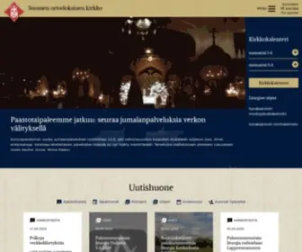 ORT.fi(Suomen ortodoksinen kirkko) Screenshot