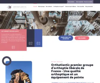 Orthatlantic.fr(Accueil) Screenshot