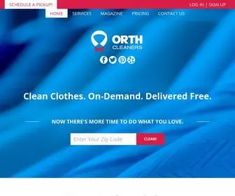 Orthcleaners.com(Orth Cleaners) Screenshot