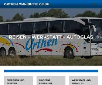 Orthen-Omnibusse.de(Schulausflüge) Screenshot