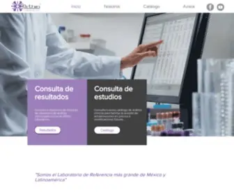 Orthinlab.com.mx(Laboratorio) Screenshot