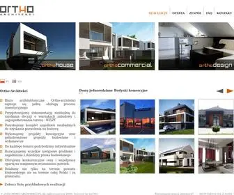 Ortho-Architekci.pl(Architekci Kraków) Screenshot