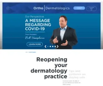Ortho-Dermatologics.com(Ortho Dermatologics) Screenshot