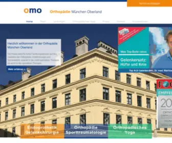 Ortho-Omo.de(Orthopädie) Screenshot