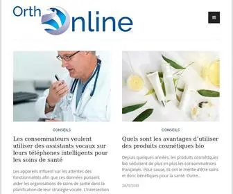 Ortho-Online.fr(Matériel orthodontie) Screenshot